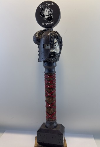 Beer tap handle evil - beer, czech